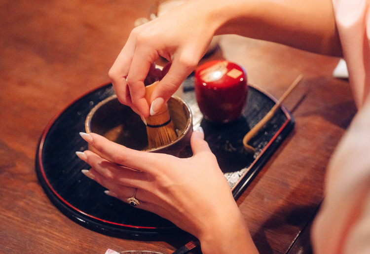 ▼茶道体験