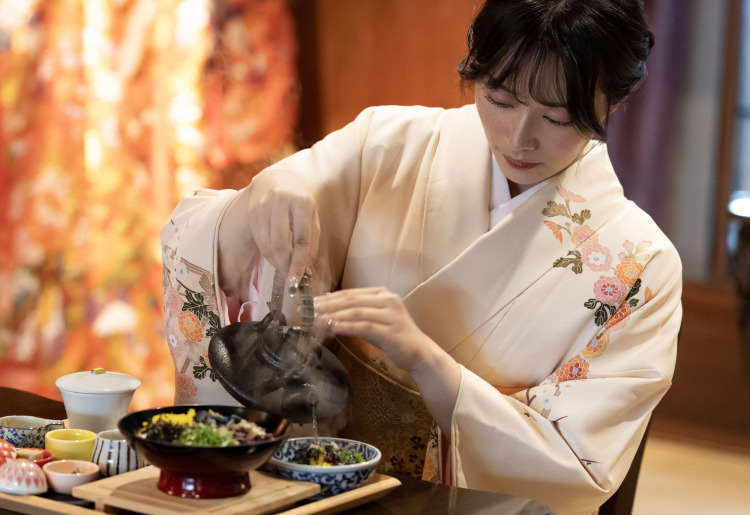 ▼Kimono Rental Plan（Meal Included）